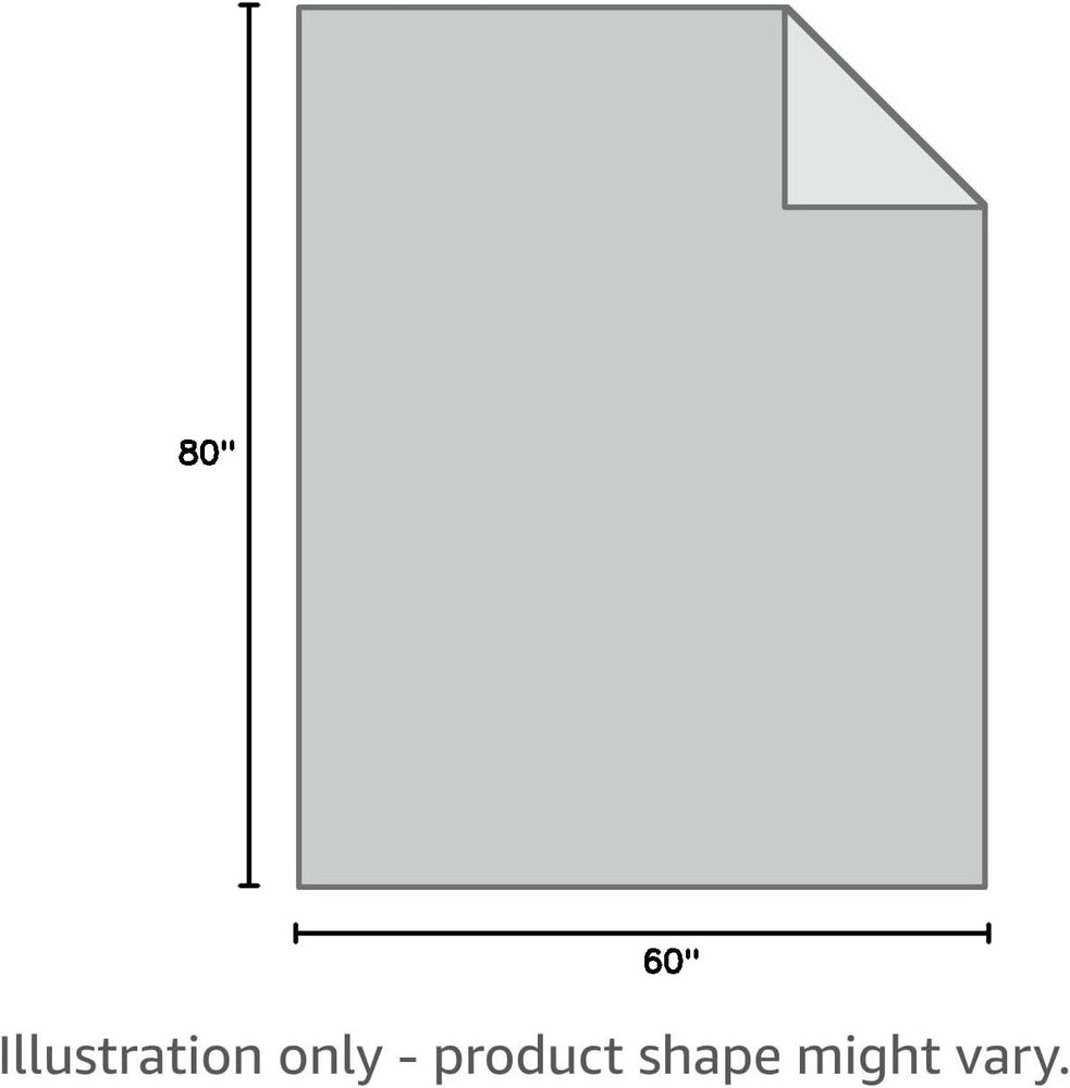 Outdoor Picnic Blankets 5' x 6'8" (Rectangular), Brown