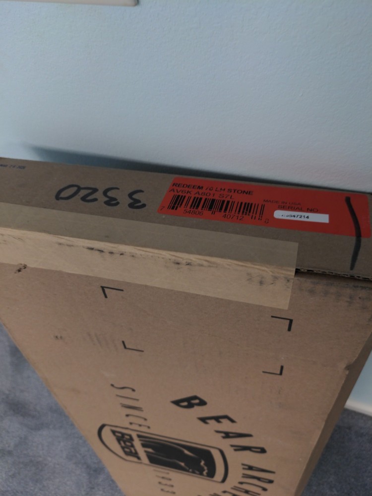 Bear Redeem Compound Bow LH 70# Stone