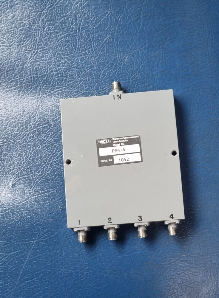 MCLI PS4-4 4-WAY RF MICROWAVE POWER DIVIDER (r6s2.4b1)