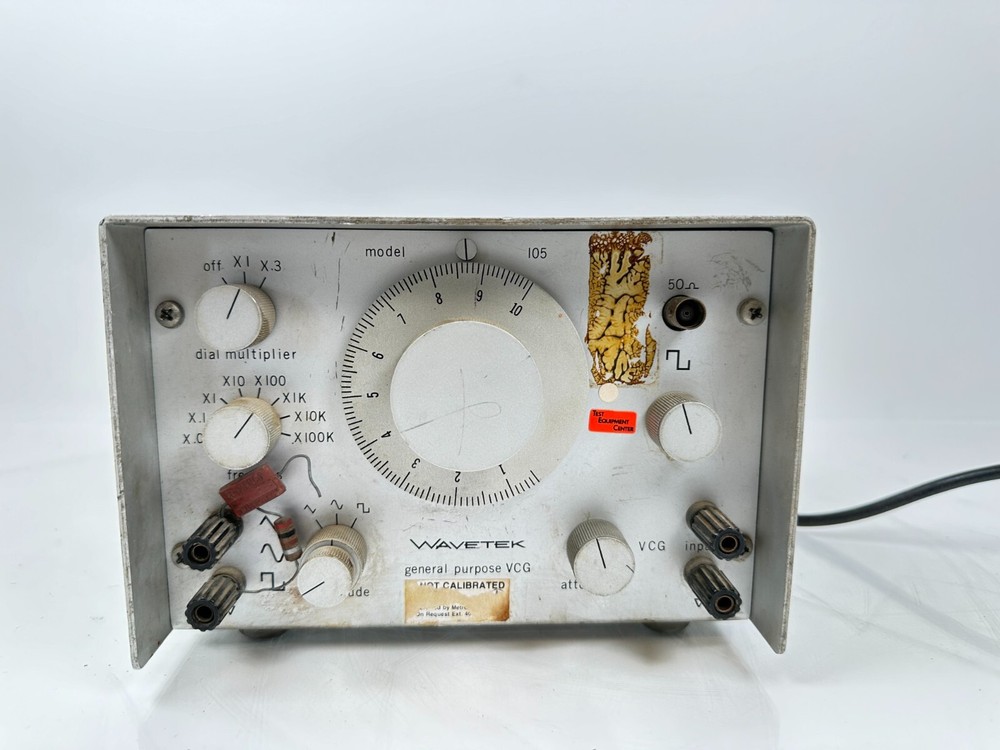 Vintage Wavetek General Purpose VCG, Model 105 ~ TESTED