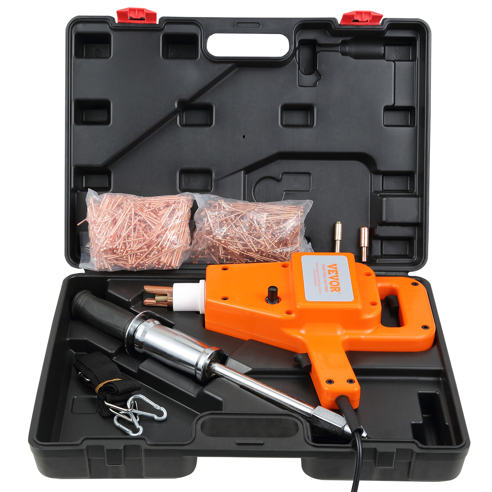 VEVOR Auto Body Dent Repair Kit 800VA Electric Stud Welder Gun w/ Puller Hammer