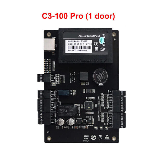ZKTeco C3-100/200/400 Pro One Two Four Door Lock Controller Panel Push Protocol