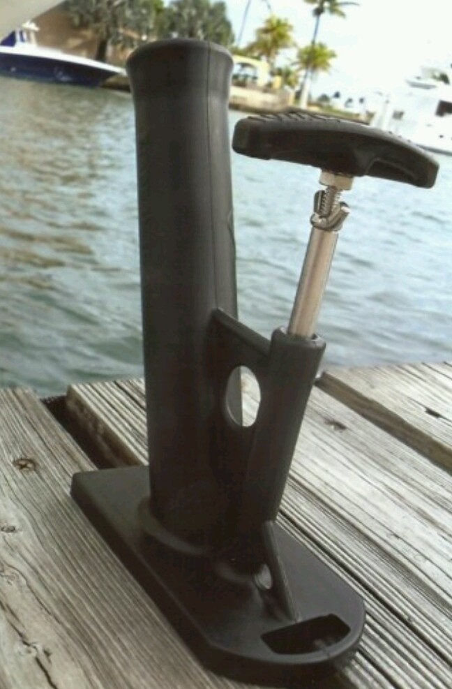 Fishing Pole Holder Fish from Deck or Pier  MADE IN USA