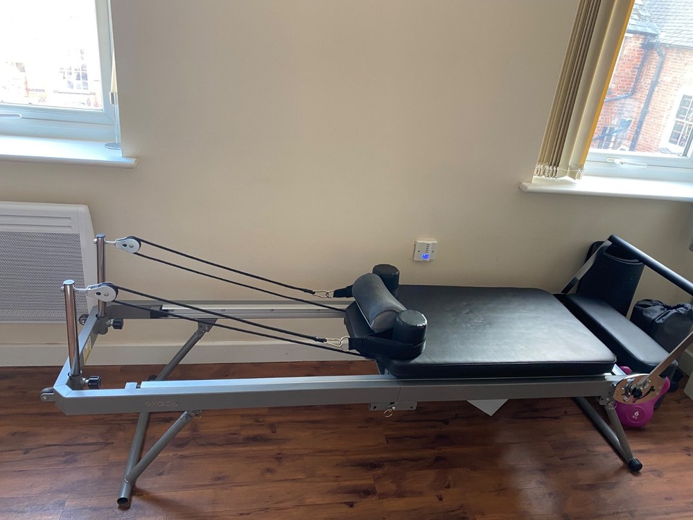 Pilates reformer machine