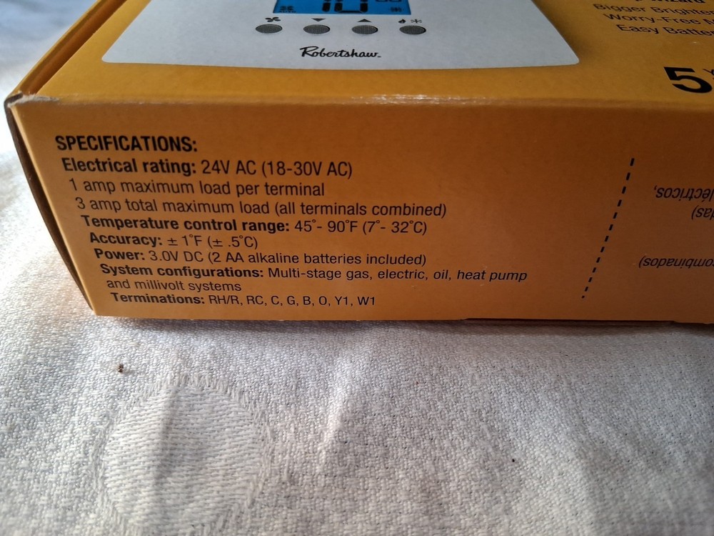 Robertshaw RS4110 Thermostat