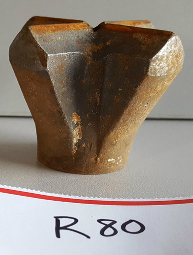 2-5/8" CARBIDE ROCK CROSS DRILL BITS, R80