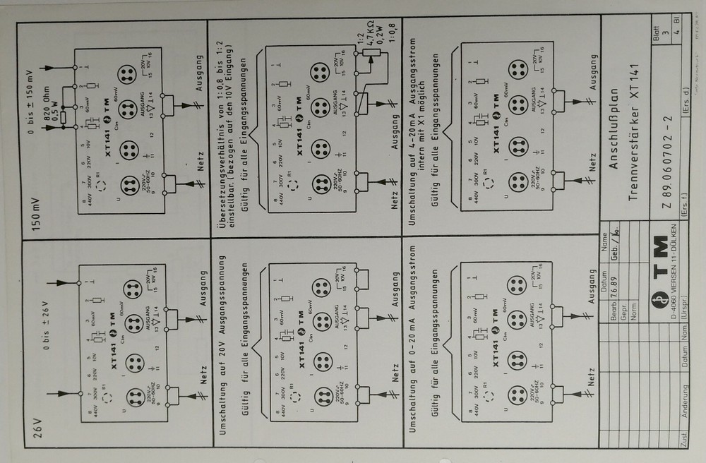 XT141 Isolation Amplifier Very Versatile Isolation Amplifier Very Versatile