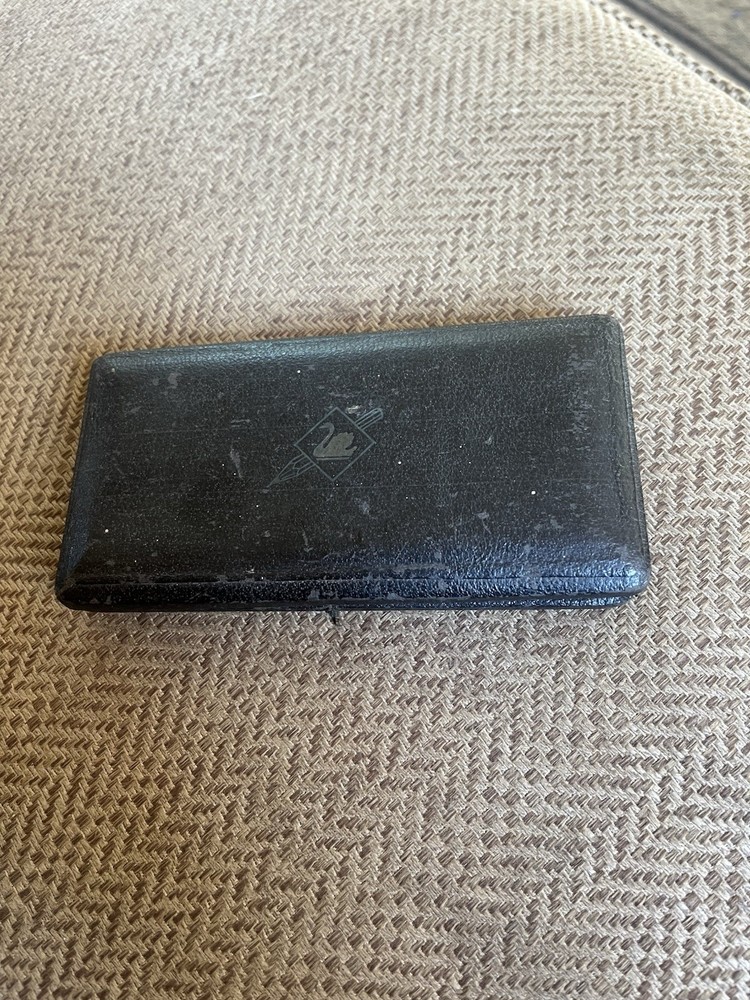 Vintage Uk British Drafting Set Tools In Original Case