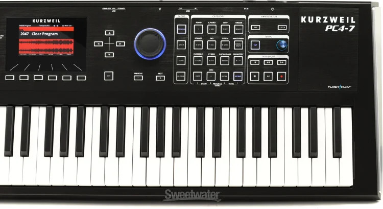 Kurzweil PC4-7 76-key Synthesizer Workstation