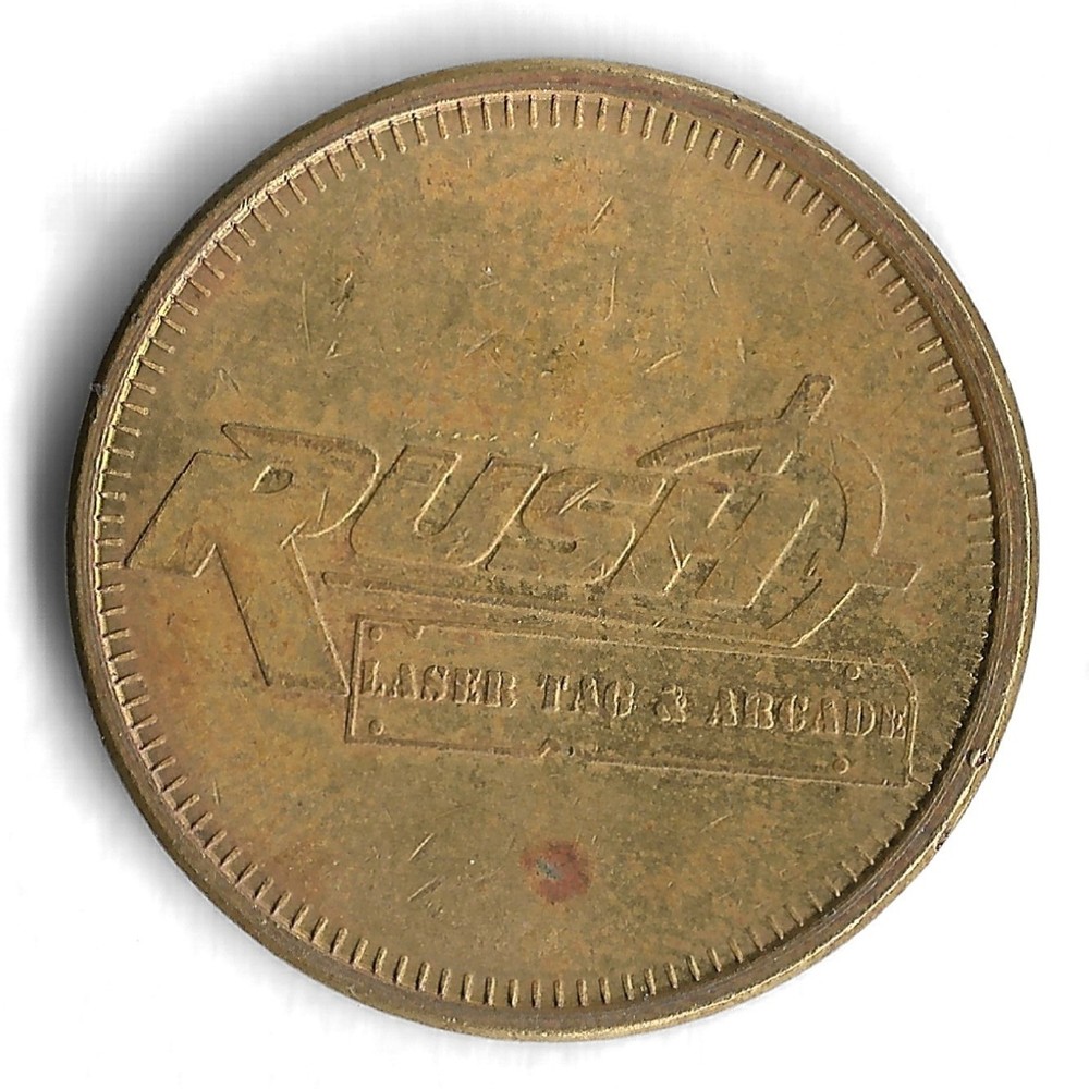 Rush Laser Tag & Arcade Game Token
