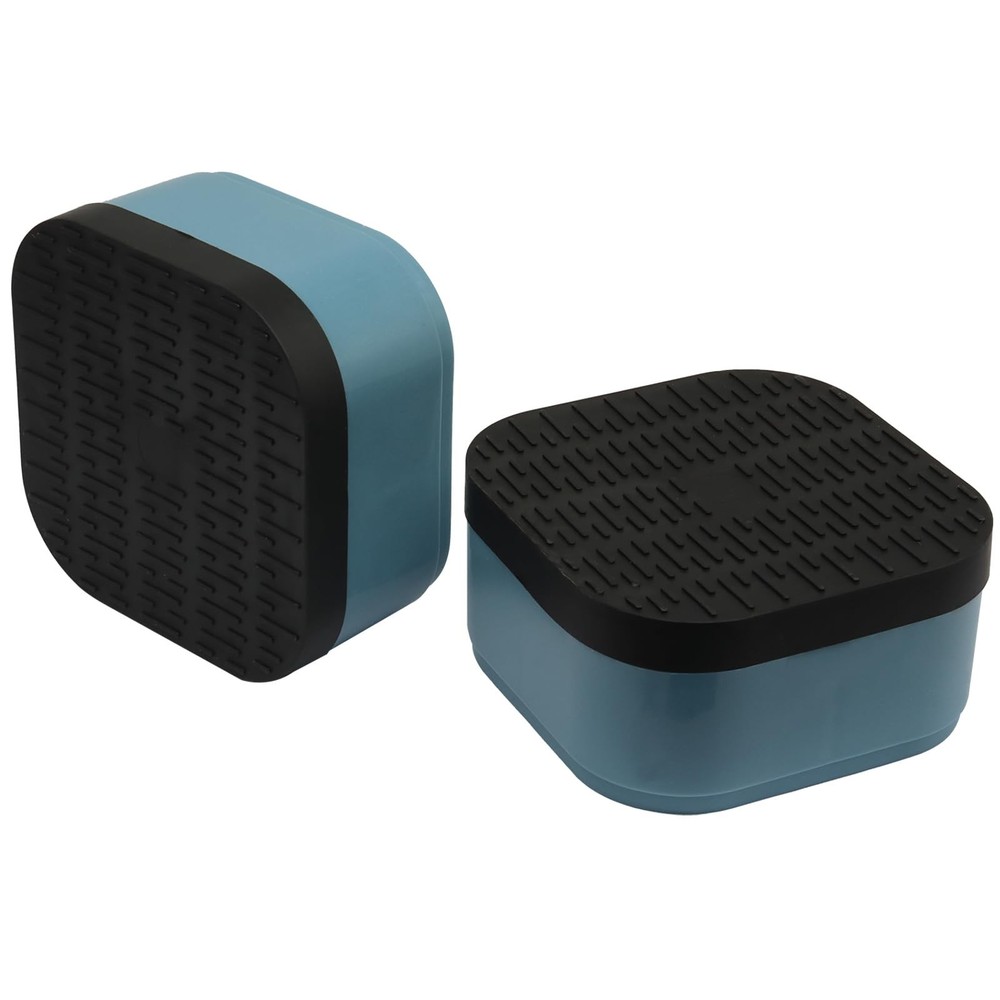 16 Pack Adjustable Furniture Risers Heavy Duty Bed Square Stackable 1-3 In