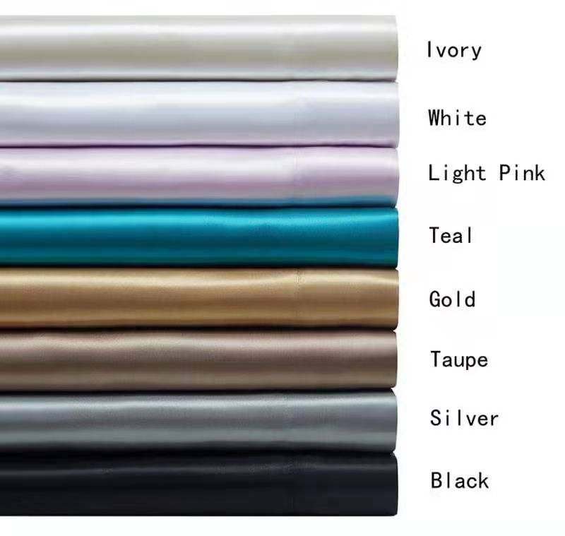 EHP Super Soft & Silky 4PC Satin Sheet Set (Solid/Deep pocket), 14" Deep Pocket