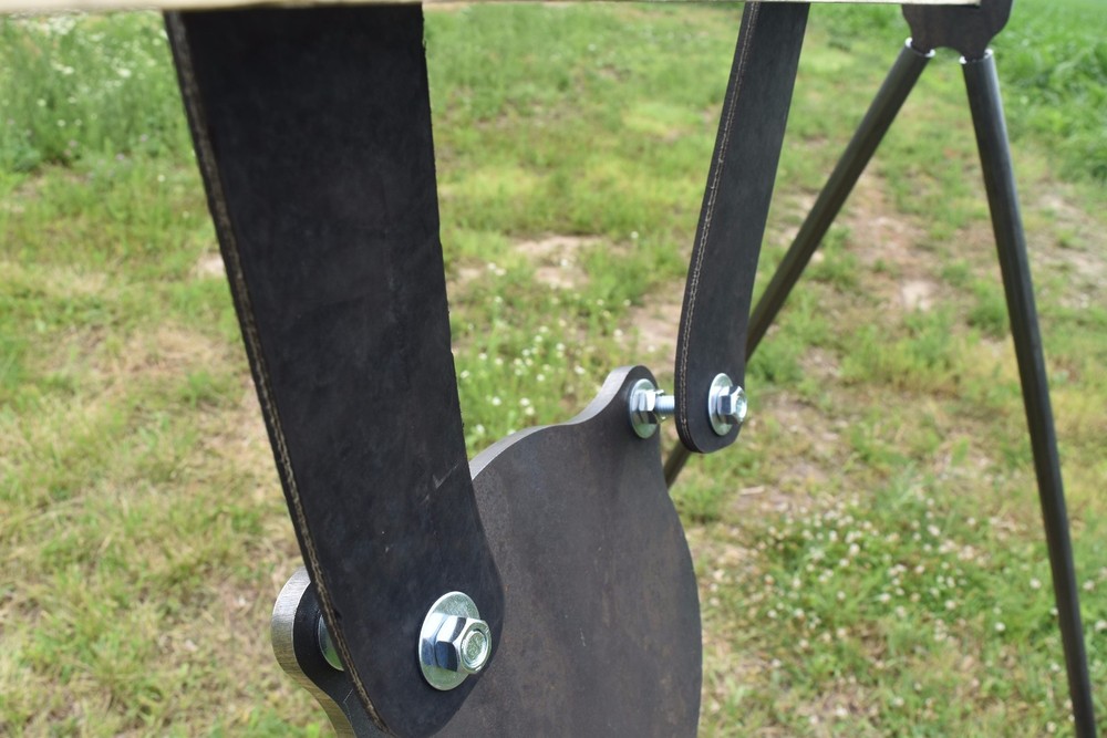 10" Rubber Shooting Target Hanging Straps & Mounting Kit