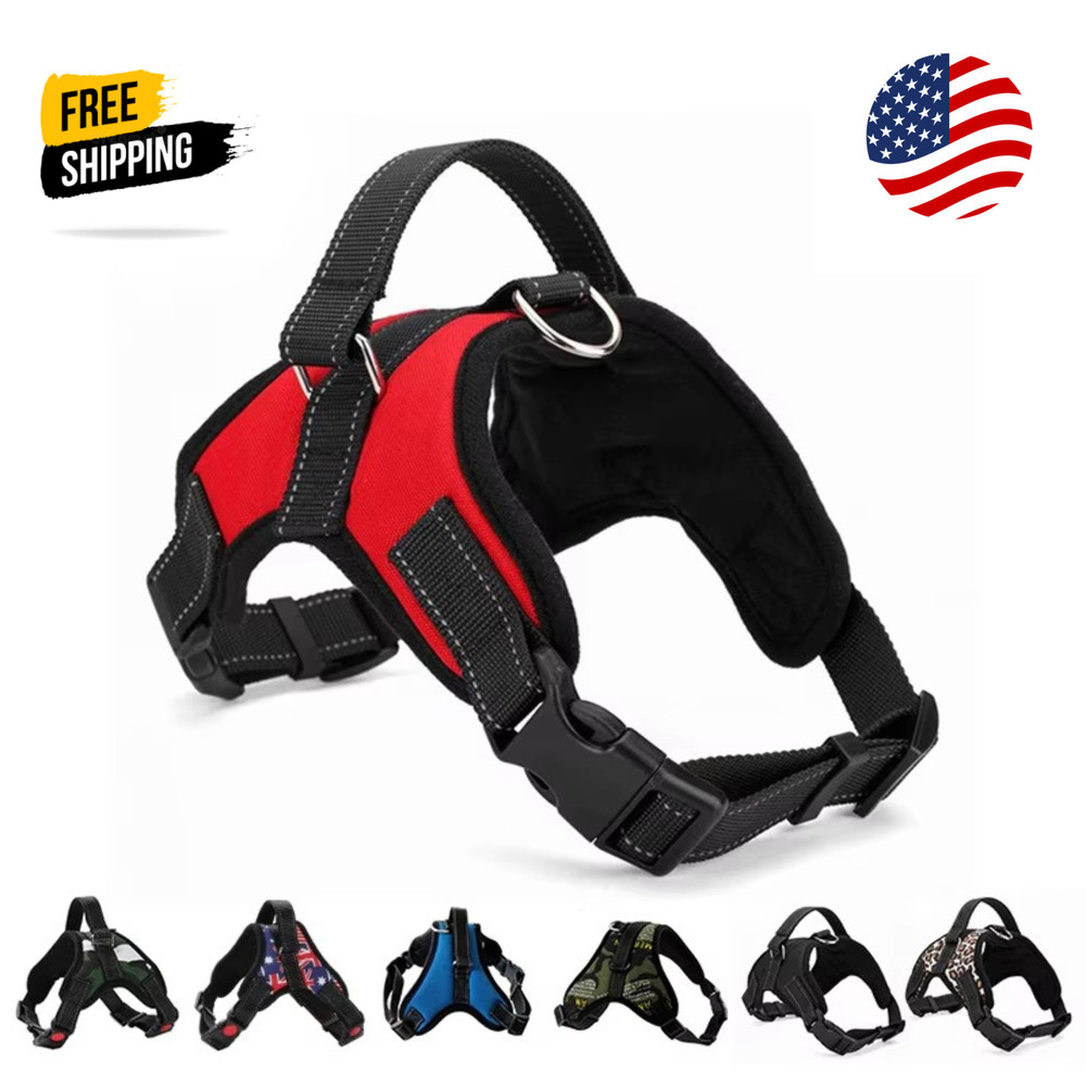 Dog Harness No Pull For Small Medium Large Dogs Anti Pull Strong And Adjustable