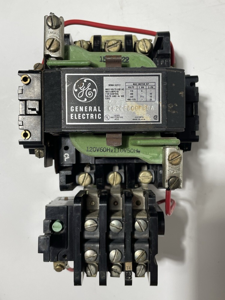 GE CR206D000BDA Size 2 Starter, 45A