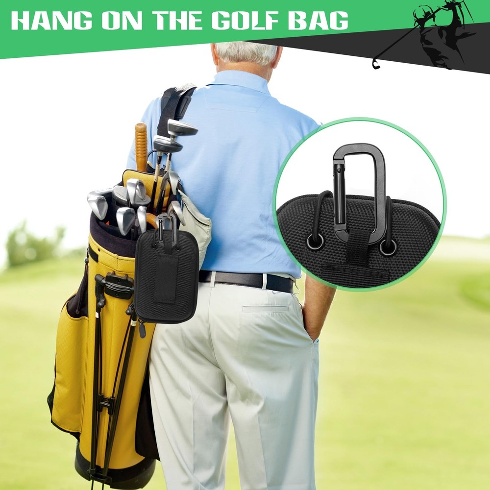 Golf Rangefinder Hard Shell Case, Case Universal Black