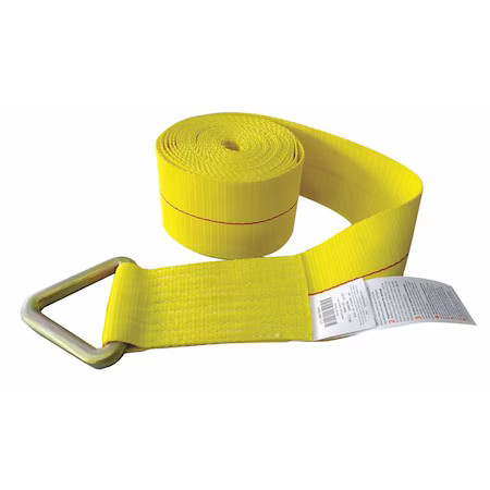 W" Strap, D-Ring, Yellow,  55Et69