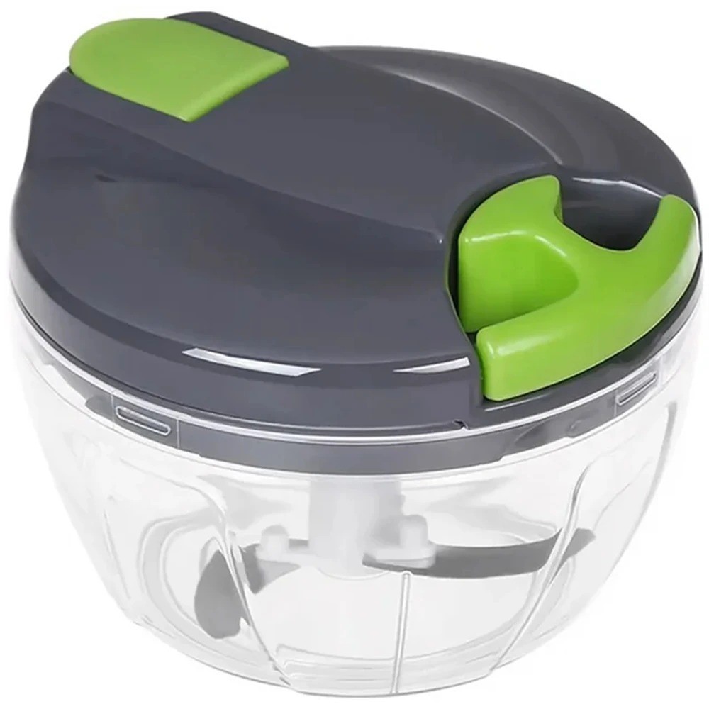 Mini Manual Hand Food Chopper Portable Pull String Vegetable Garlic Grinder