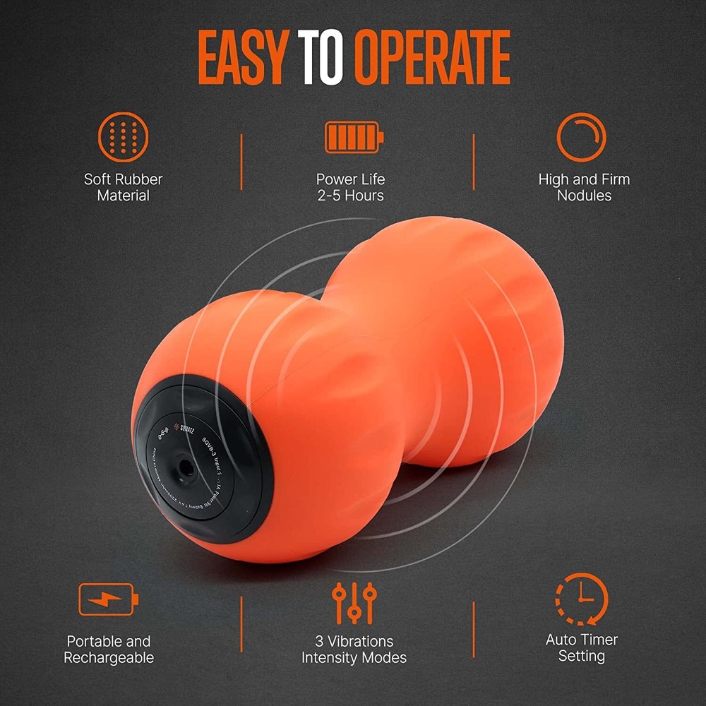Squatz SQVB-3 Eva Wireless Vibration Massage Ball