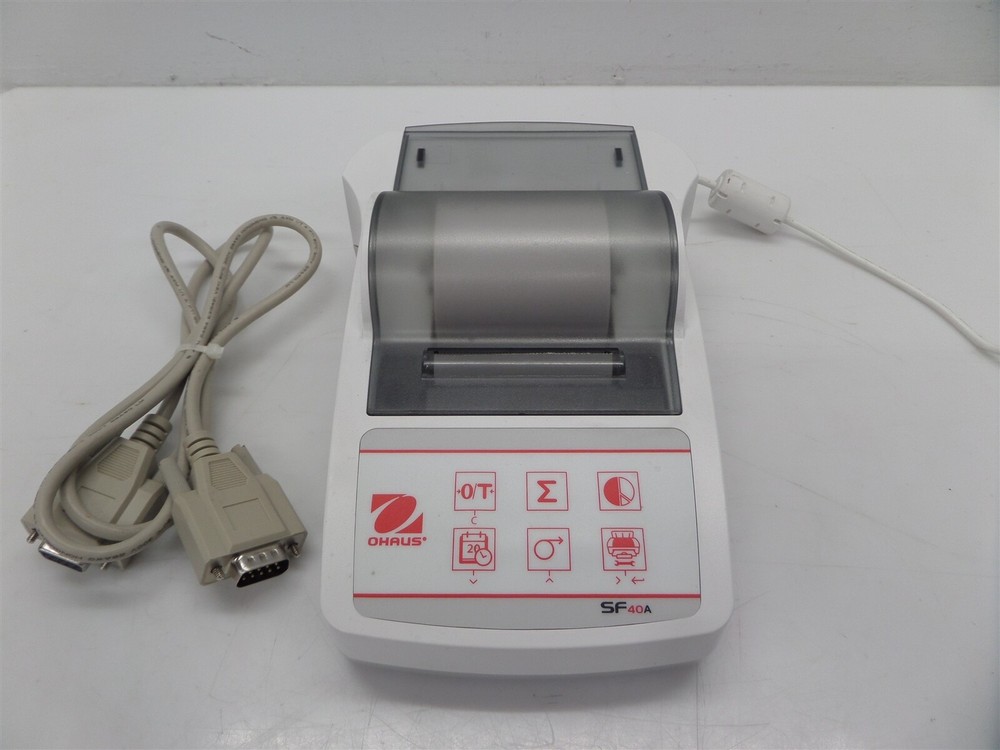 Ohaus SF40A Portable Dot-Matrix Impact Printer w/ Power Supply