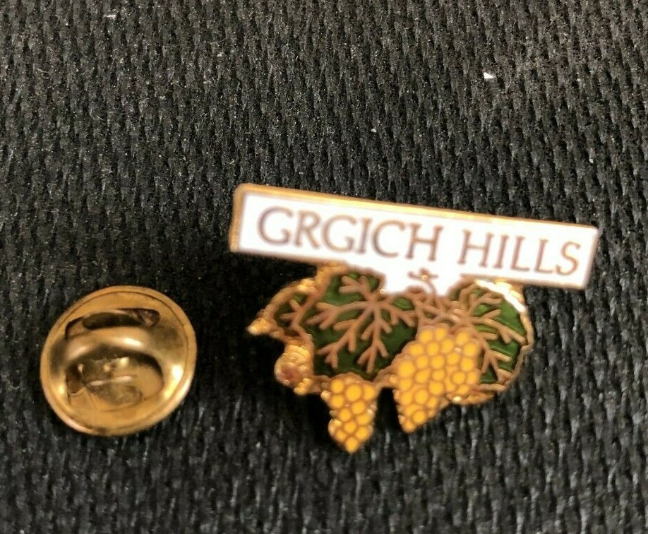 GRGICH HILLS WINERY CA Enamel Pin