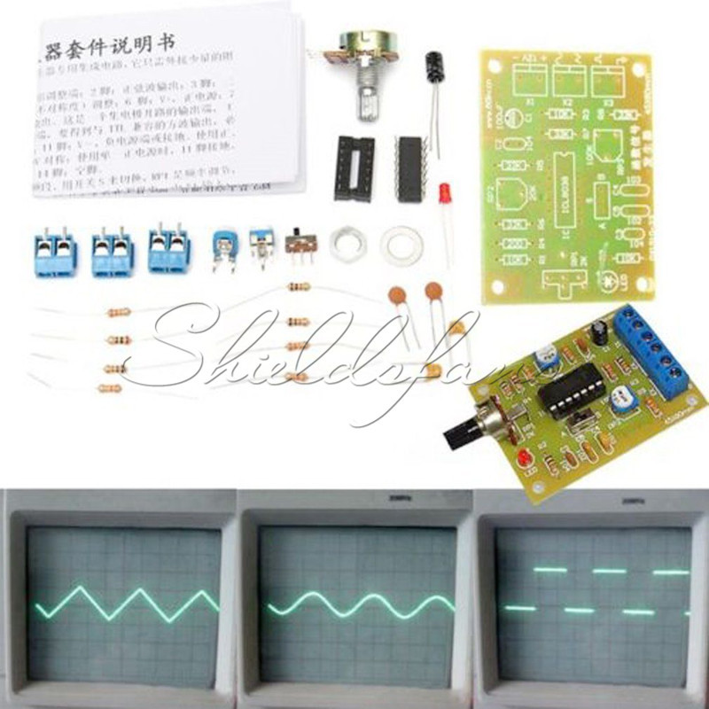 ICL8038 Function Signal Generator Module Sine Square Triangle Wave Output Sets D