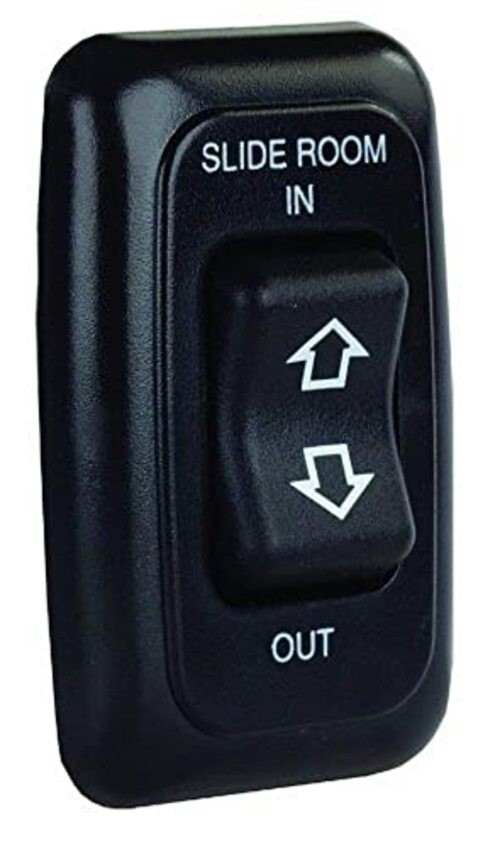12285 Single Slide-Out Switch Assembly with Bezel Black
