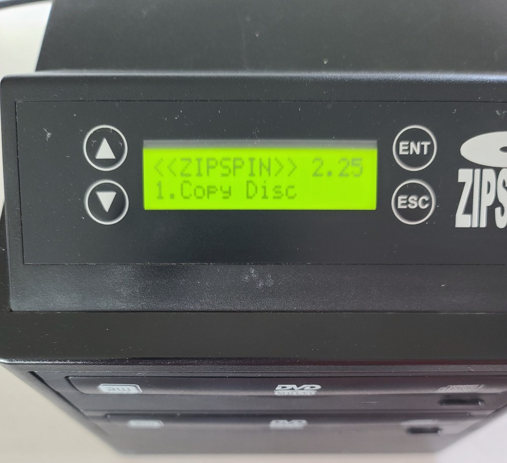 ZIPSPIN MODEL DVD-121-PRO-WM- Tested Working