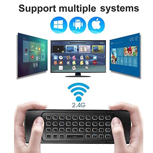 Air Mouse Remote, MX3 Pro 2.4G Android Box Remote with Mini Wireless