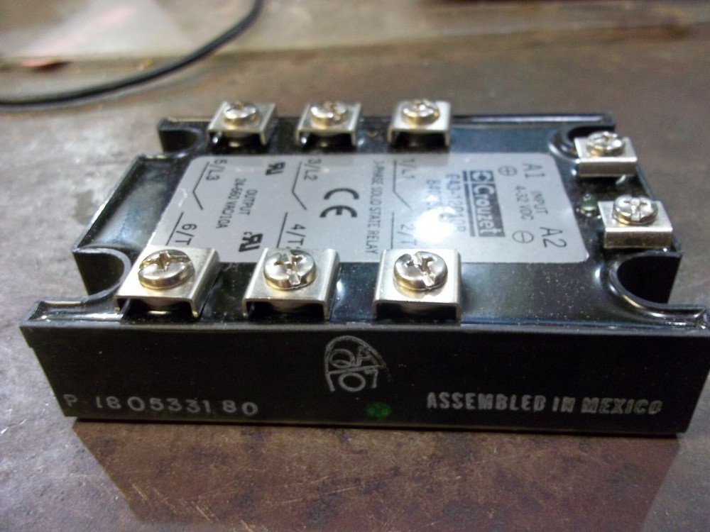 NIB CROUZET GA3-12D10R SOLID STATE RELAY 4-32 VDC INPUT (248-3)