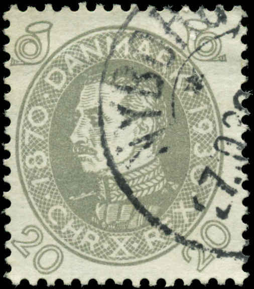 Denmark Scott #215 Used