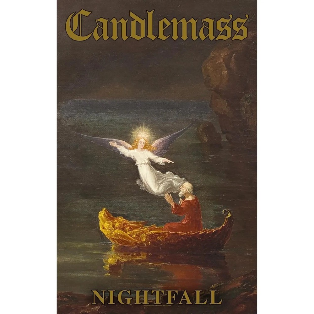 CANDLEMASS premium textile poster / flag