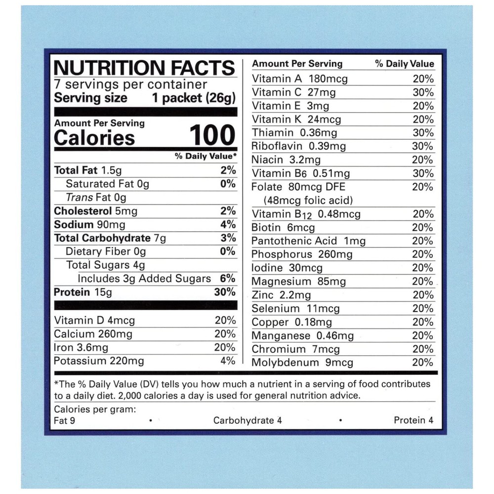 Diet Protein to Go Vanilla Pudding/Shake - Ideal Protein Compatible
