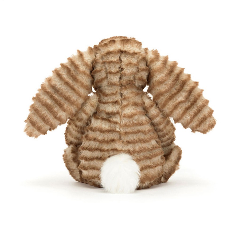 Bashful Luxe Bunny Juniper Cute Bunny Plush with Tiger Skin Pattern