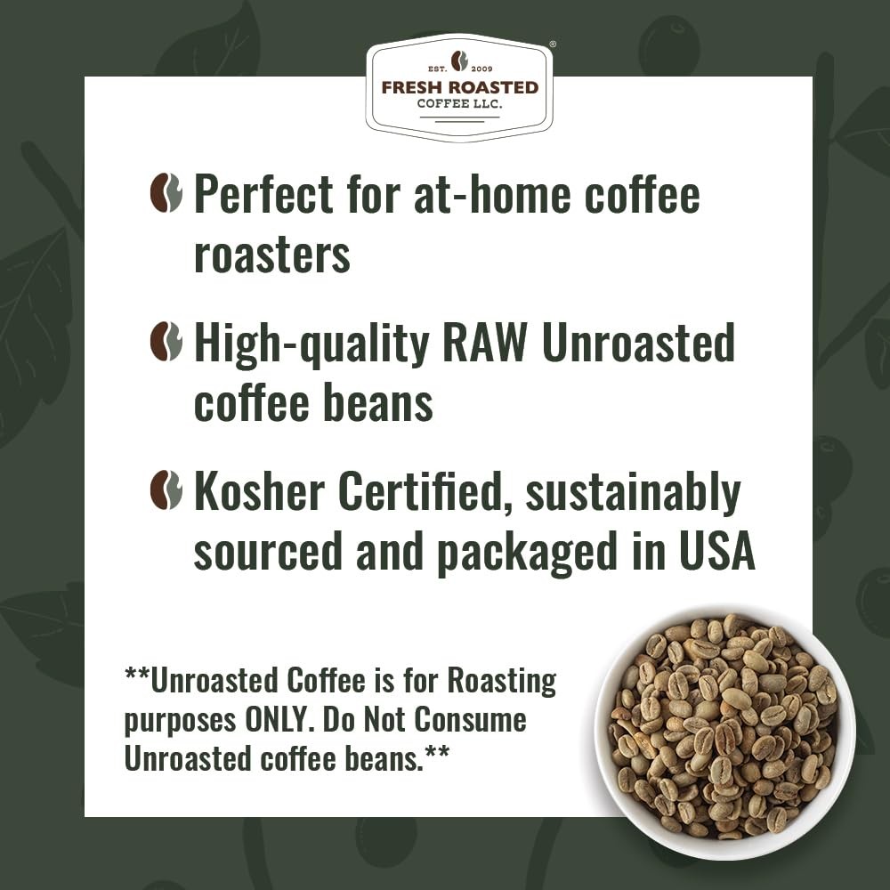 Fresh Roasted Coffee, Unroasted Sumatra Mandheling | Single Origin | Kosher ...