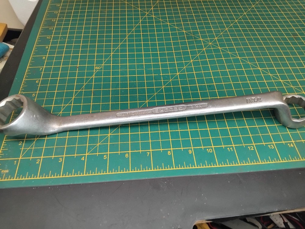 Gedore No.2 Ring Spanner 3/4"W 11/16"W LT21311