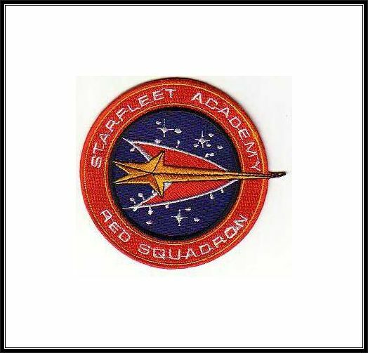 STAR TREK STARFLEET ACADEMY RED SQUADRON PATCH - STK10