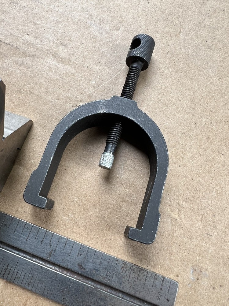 🇺🇸Fowler V-Block W/Clamp PPSb 40x36x45 426🇺🇸
