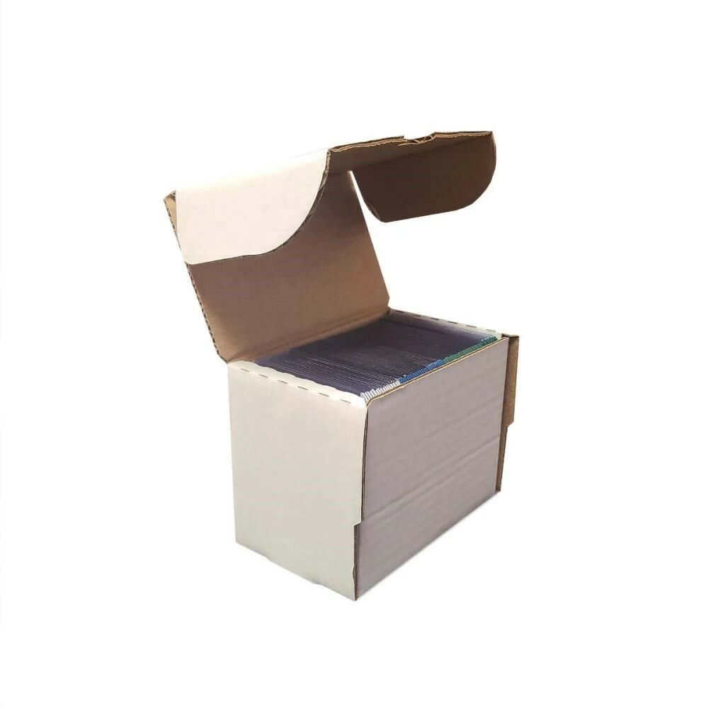 10 BCW 5 Inch Regular Trading Card Toploader Size Cardboard Storage Boxes