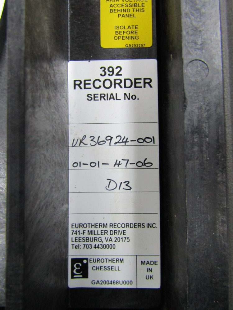 💥EUROTHERM CHESSELL CIRCULAR CHART RECORDER MODEL 392