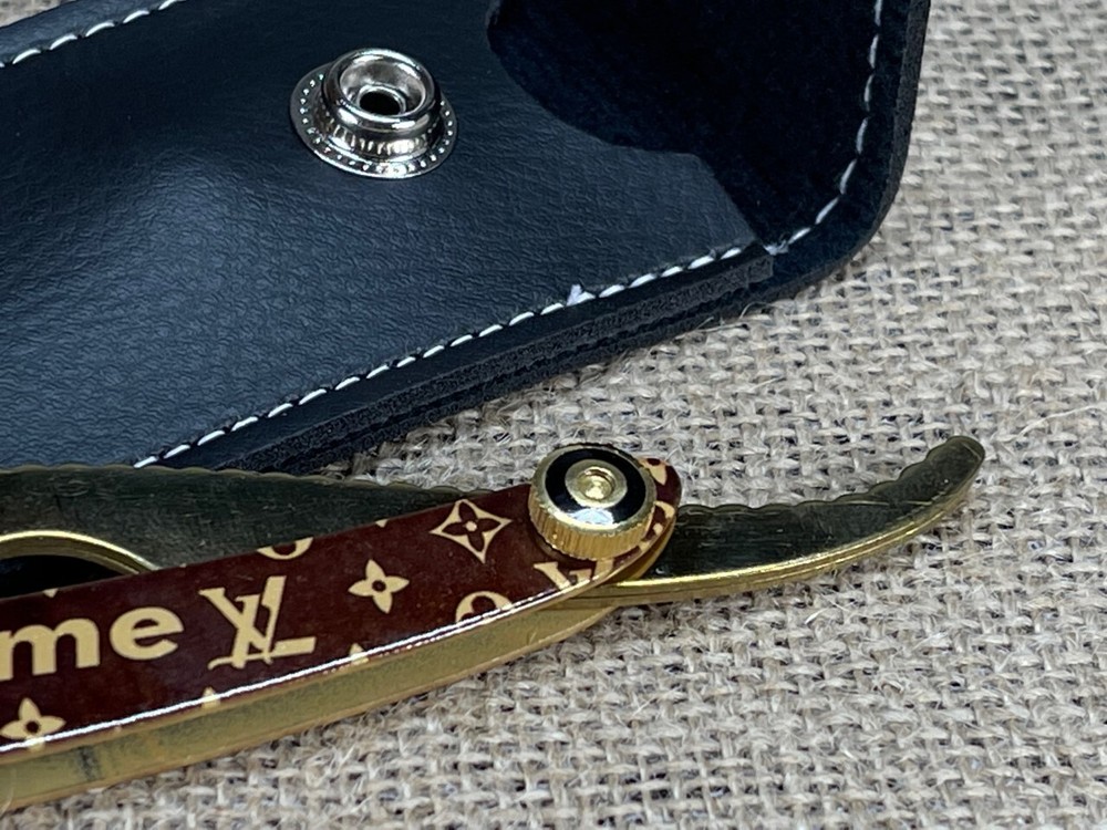 Stylish Barber Beard Lineup Folding Razor