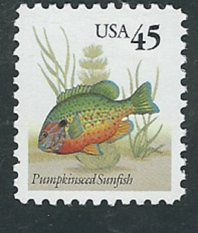 Scott #2481....45 Cent...Sunfish