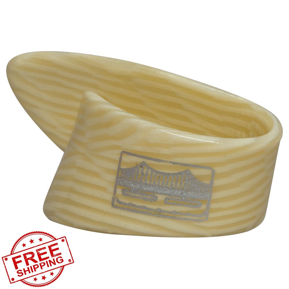 Golden Gate GP-10 Ivoroid Thumb Picks Large Dozen