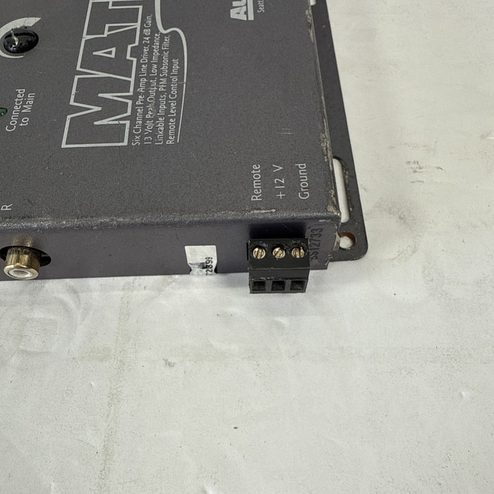 (READ) AudioControl Matrix Plus 6ch High-Gain Active Line Driver Audio Processor