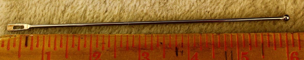 Ball Point Bodkin Threader Ribbon Elastics Threader Drawstring Sewing Bodkin 6"