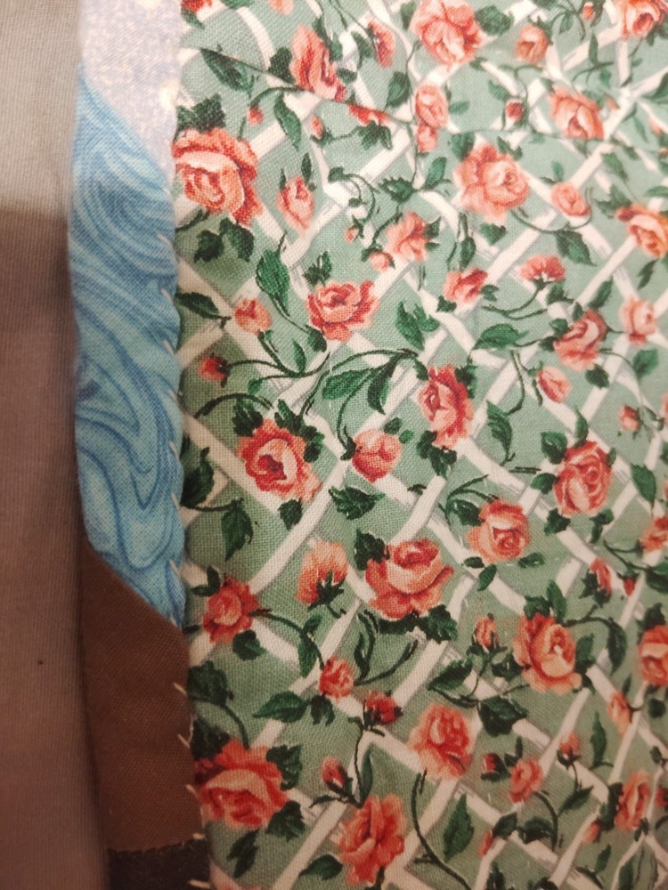 Handmade Quilt Throw Size 36" X 36"
