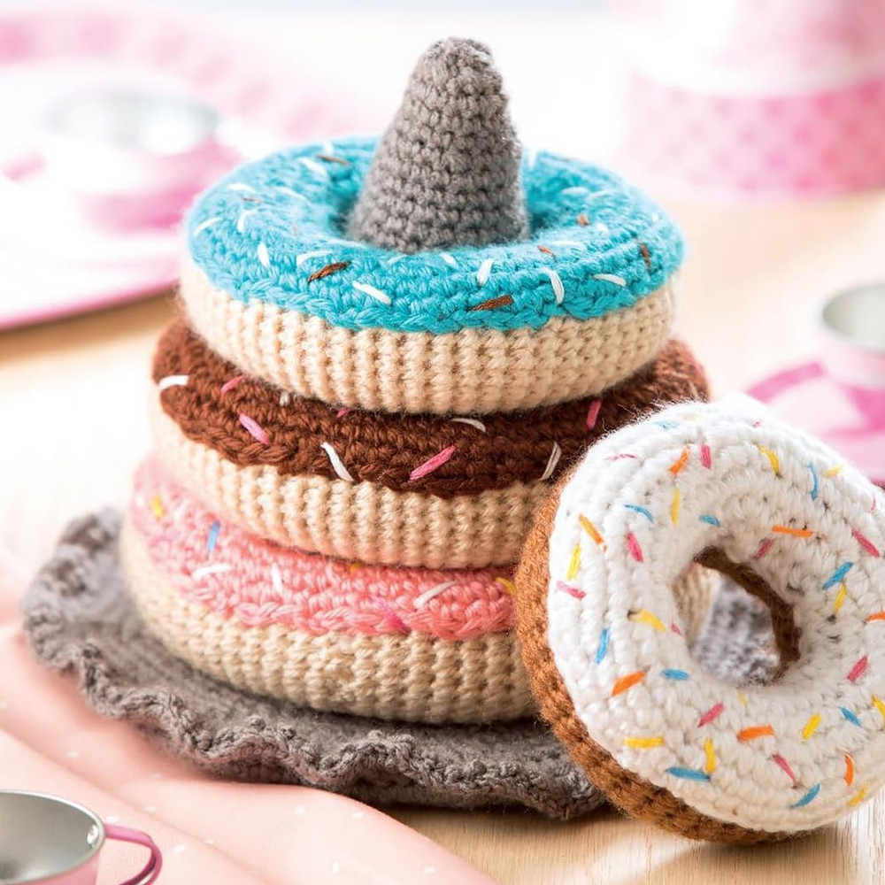 Baby Stacks Crochet - Crochet Pattern with Step-By-Step Instructions, Stitch T