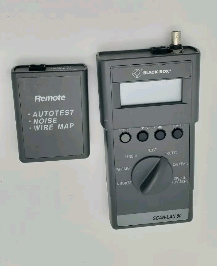 BLACK BOX SCAN-LAN 80 Cable Scanner And Remote Box