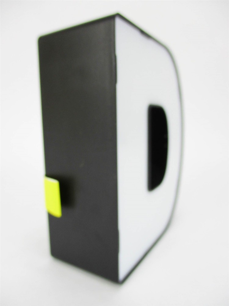 Letter D LED Light 4" Monogram Marquee Mini Tabletop Nightlight w/ 4-Hr Timer