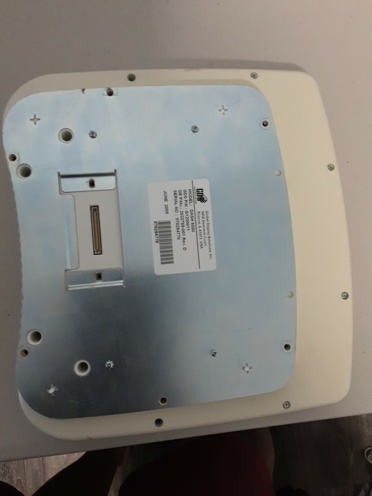 GE Dash 5000 Patient Monitor Display Assembly Complete